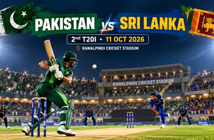 Pakistan vs Sri Lanka 2nd T20I 2026: Match Preview